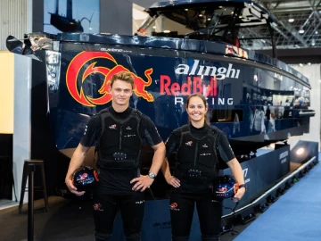 De Antonio Yachts joins the Alinghi Red Bull Racing team that will participate in the 37th Edition of the America's