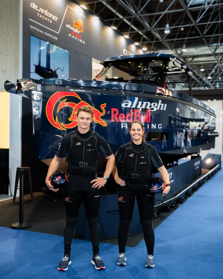 De Antonio Yachts joins the Alinghi Red Bull Racing team that will participate in the 37th Edition of the America's